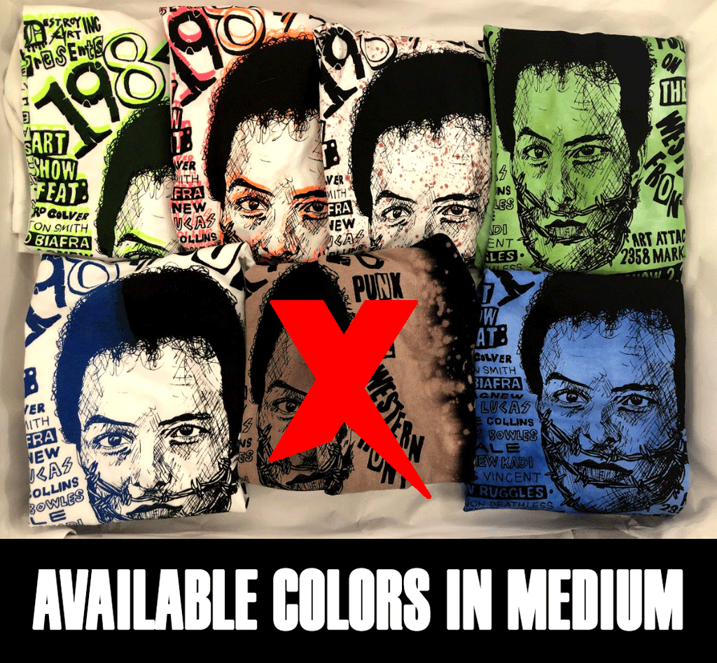 Jason Ruggles "Welcome to 1984//2020: Punk on the Western Front" T-shirt