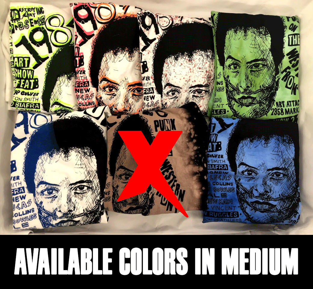 Jason Ruggles "Welcome to 1984//2020: Punk on the Western Front" T-shirt