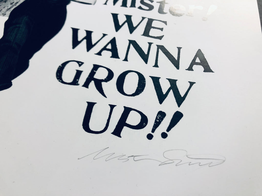 Winston Smith "Shove It Mister" Print