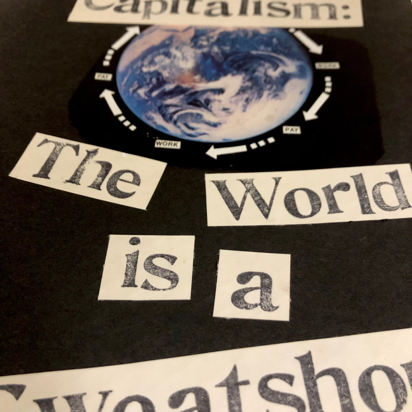 Winston Smith "The World is a Sweatshop" (1982)