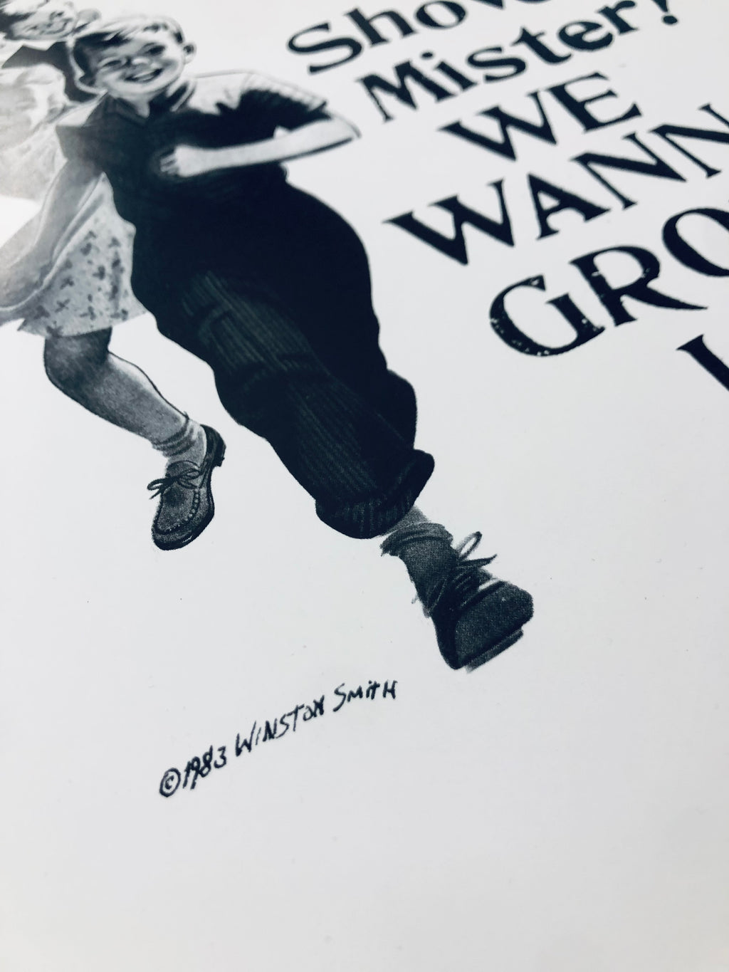 Winston Smith "Shove It Mister" Print