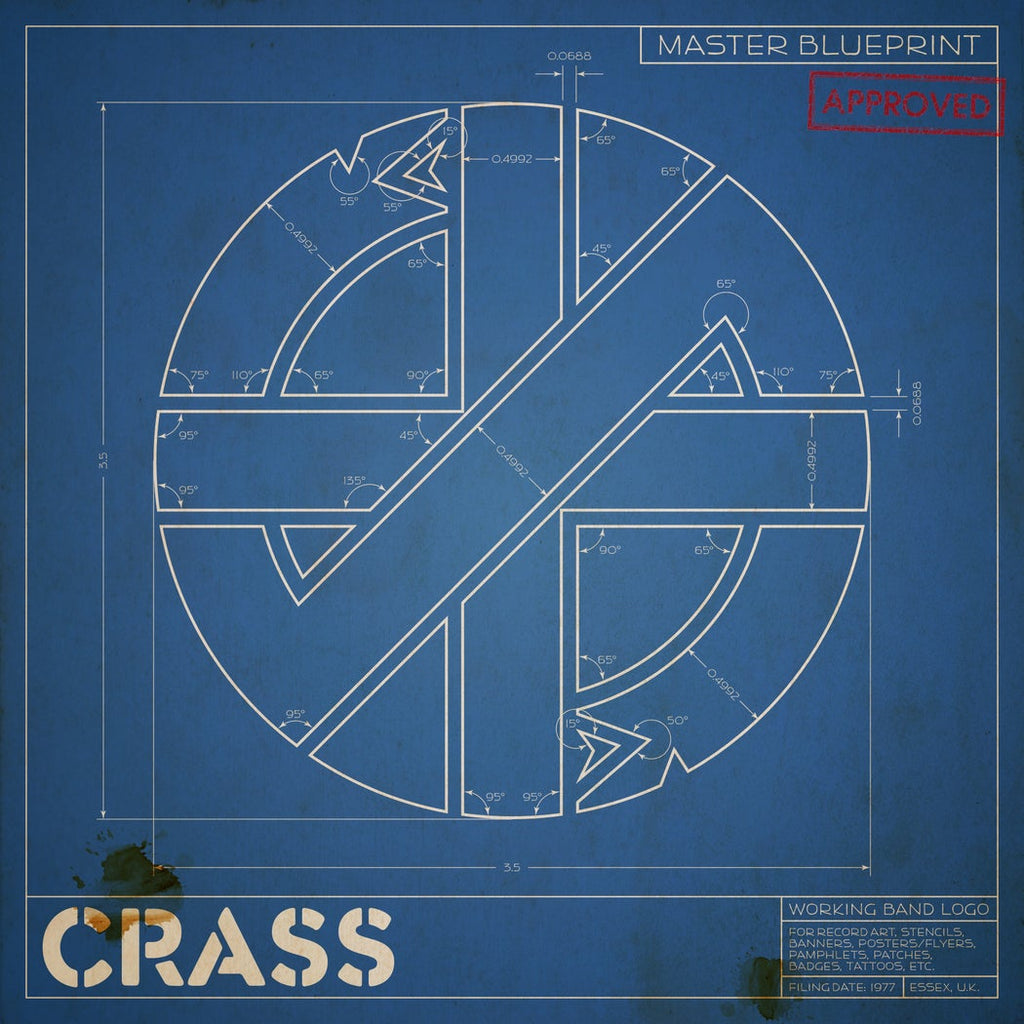 Stealworks "Blueprint: Crass" Art Print (2020)