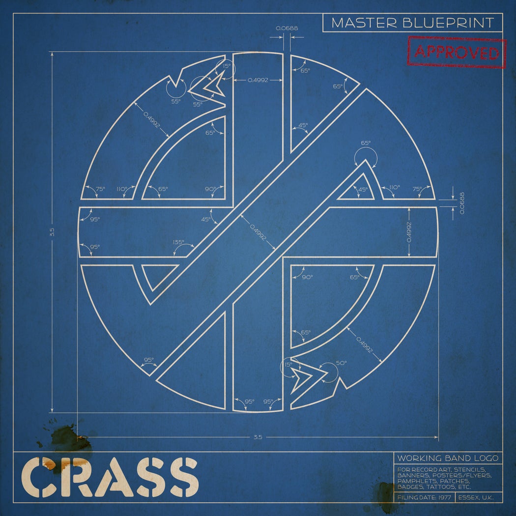 Stealworks "Blueprint: Crass" Art Print (2020)