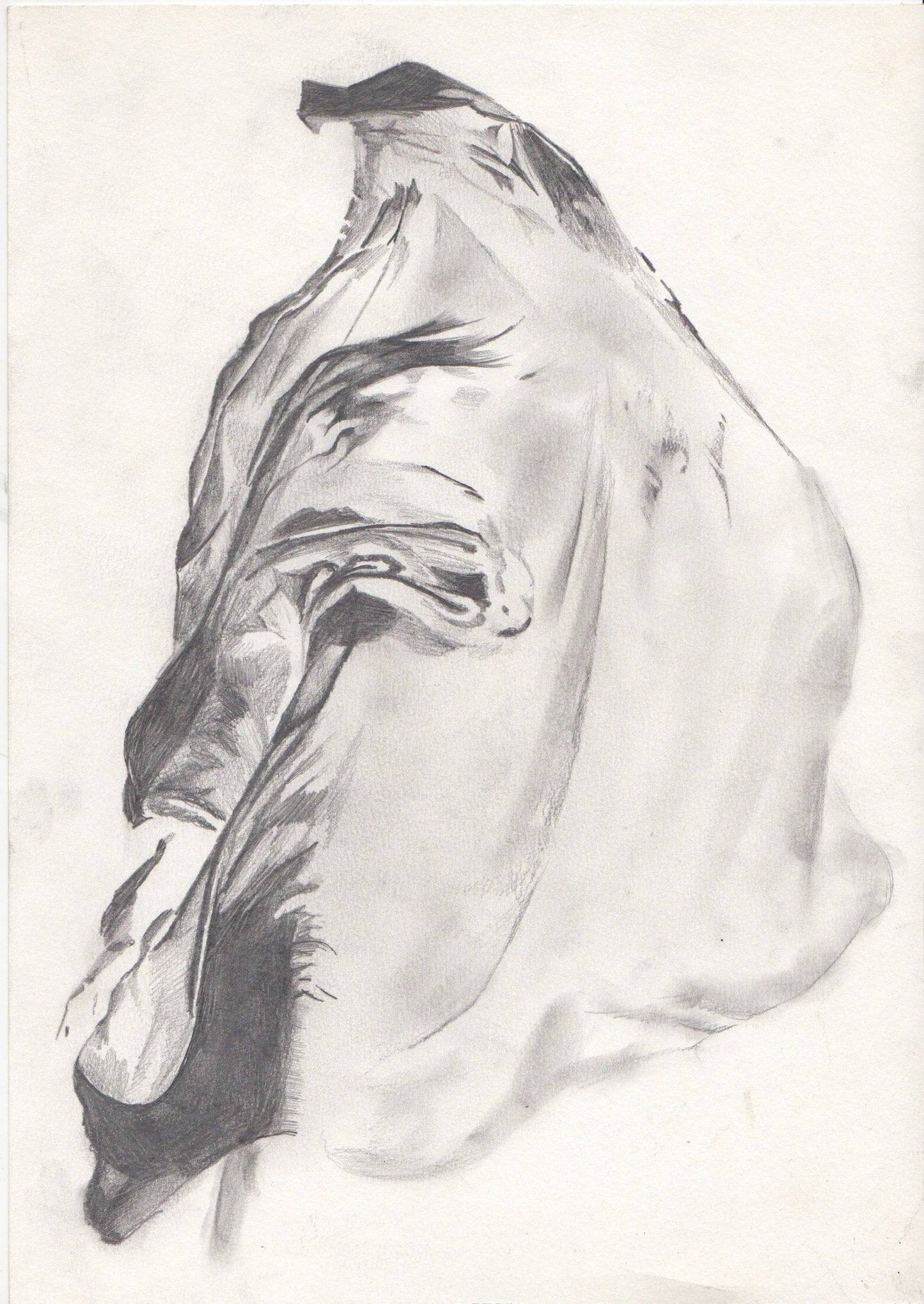 Jake Hout "Altar de Fey: Cloth" Drawing