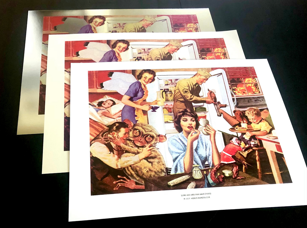 Winston Smith "Long Ago and Far Away" Print (1995/2020)