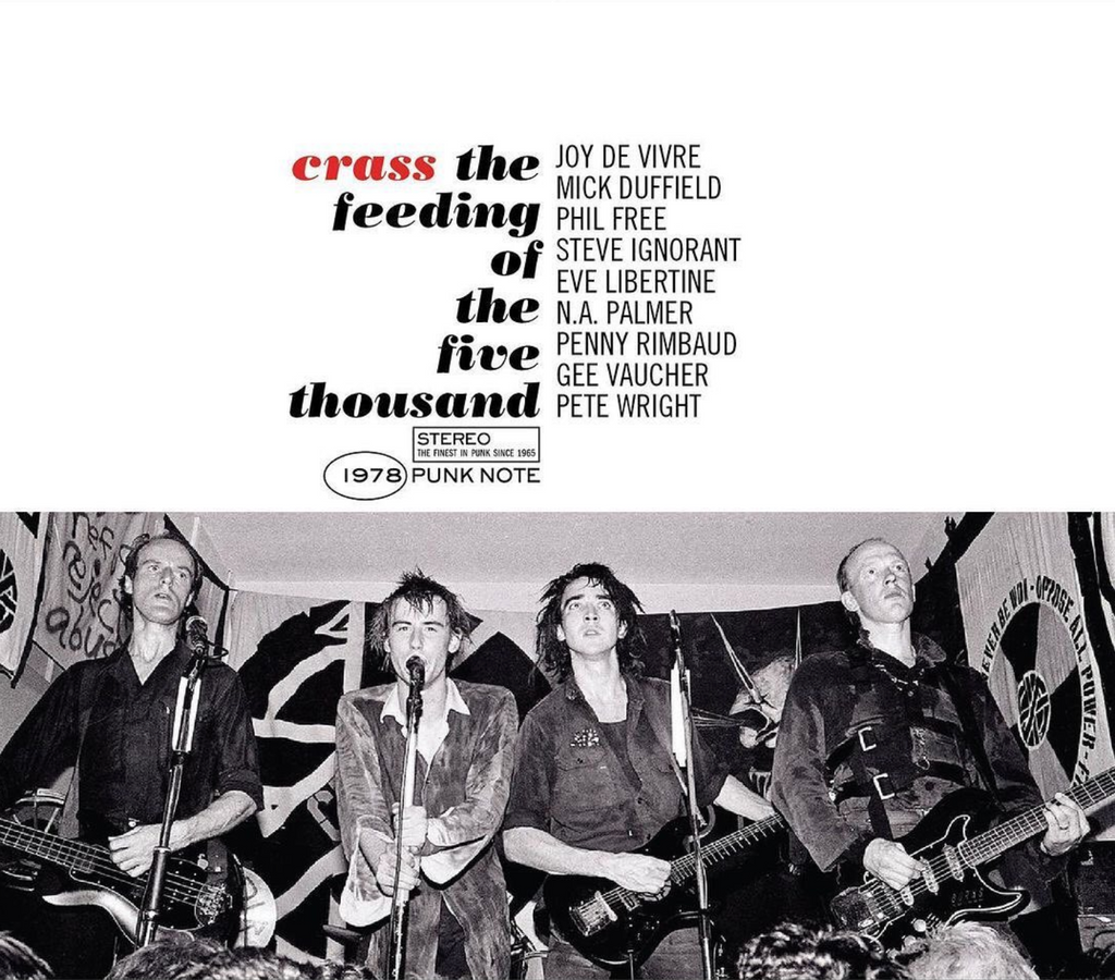 Stealworks x Steve Rapport "Crass - The Feeding of 5000" Print (2022)