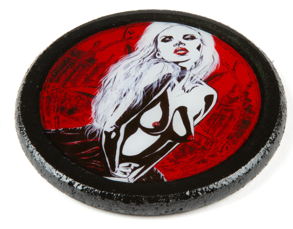 Dave Glass "Ritual" Resin Coaster