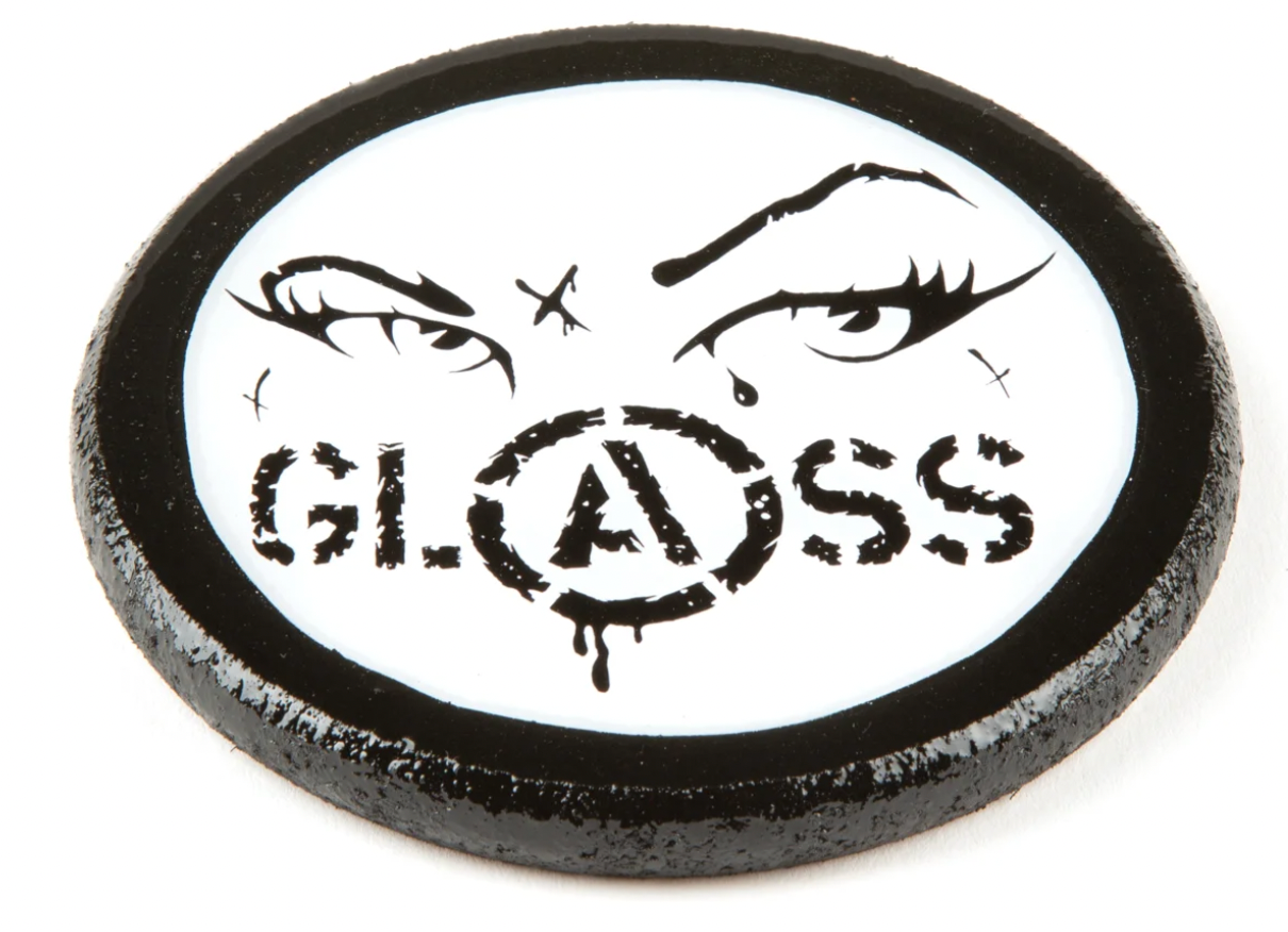 Dave Glass "GLASS" Resin Coaster