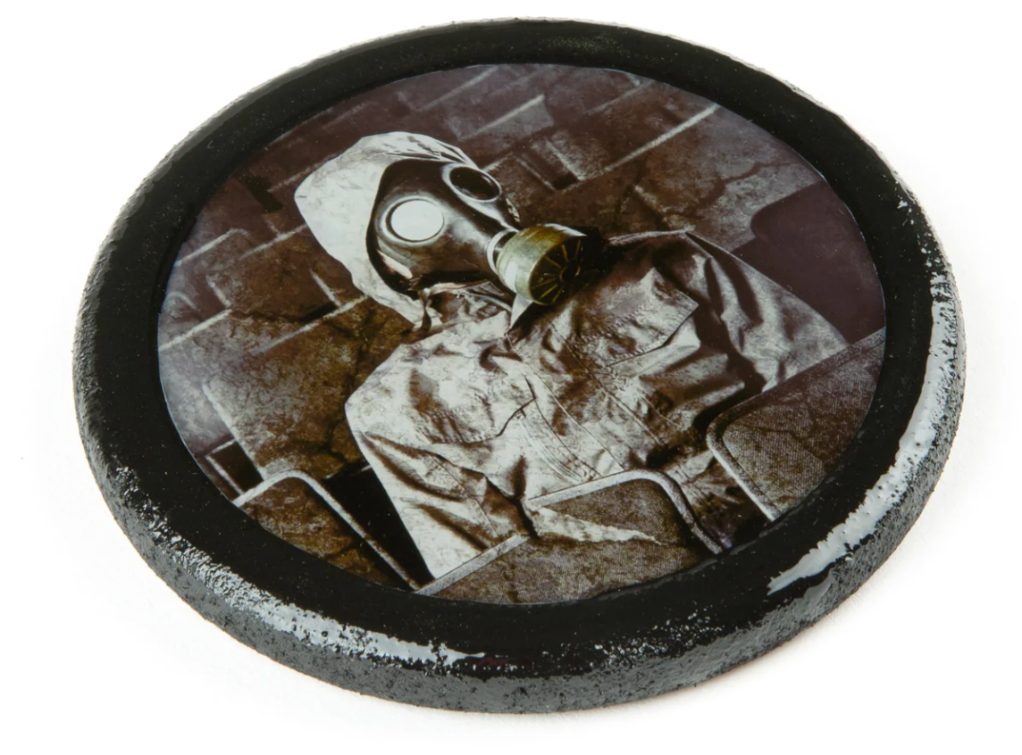 Kristen Grundy "No Escape" Resin Coaster