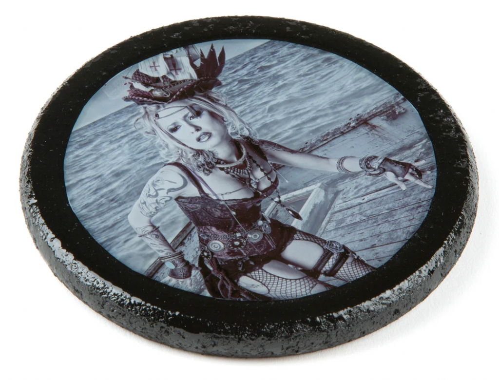 Kristen Grundy "Can't Break Me" Resin Coaster