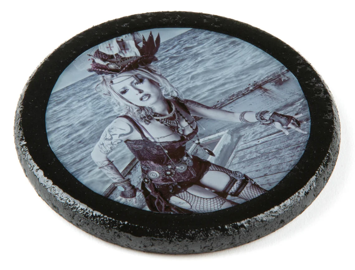 Kristen Grundy "Can't Break Me" Resin Coaster