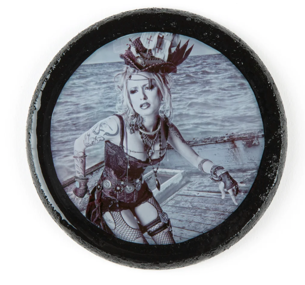 Kristen Grundy "Can't Break Me" Resin Coaster