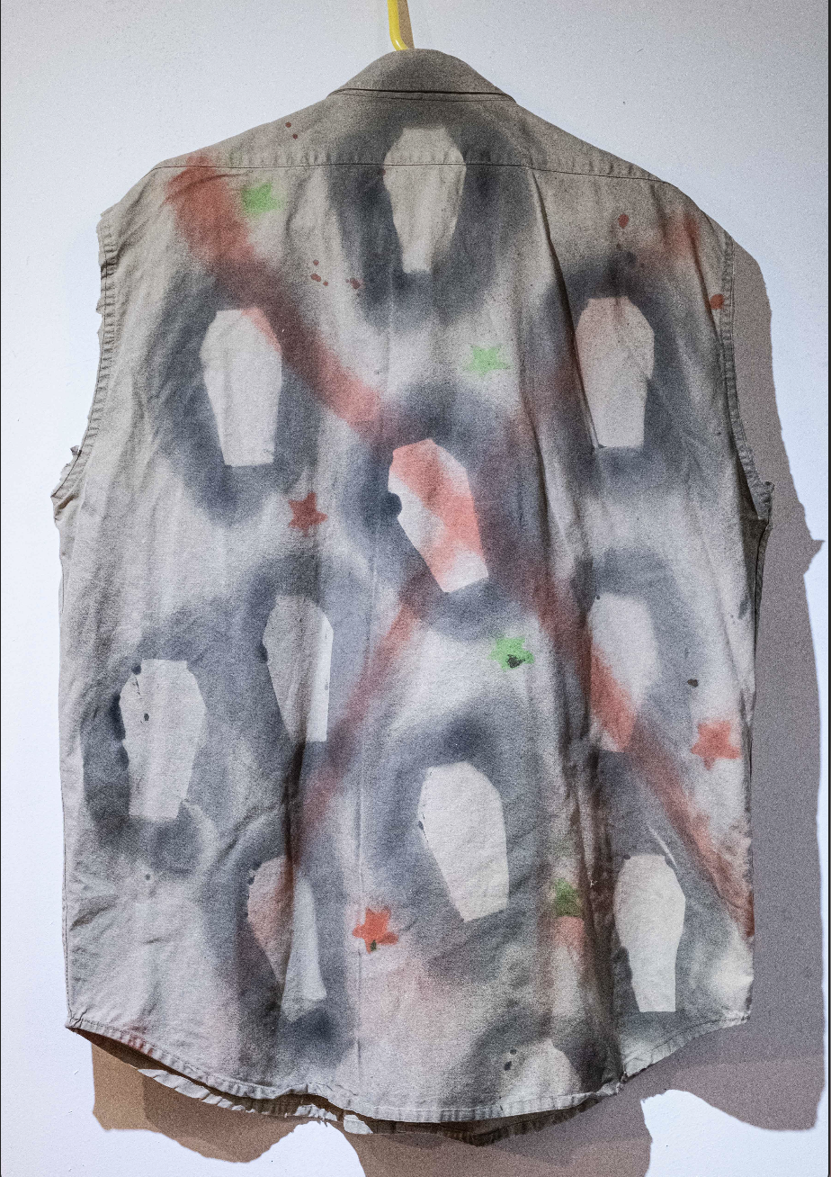 DNGRCT "Funeral Dress" Sleevelesss Shirt (L)