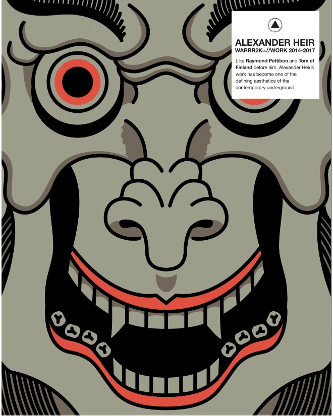 Alexander Heir "Warrr2k∞// New Work 2014-17" Book