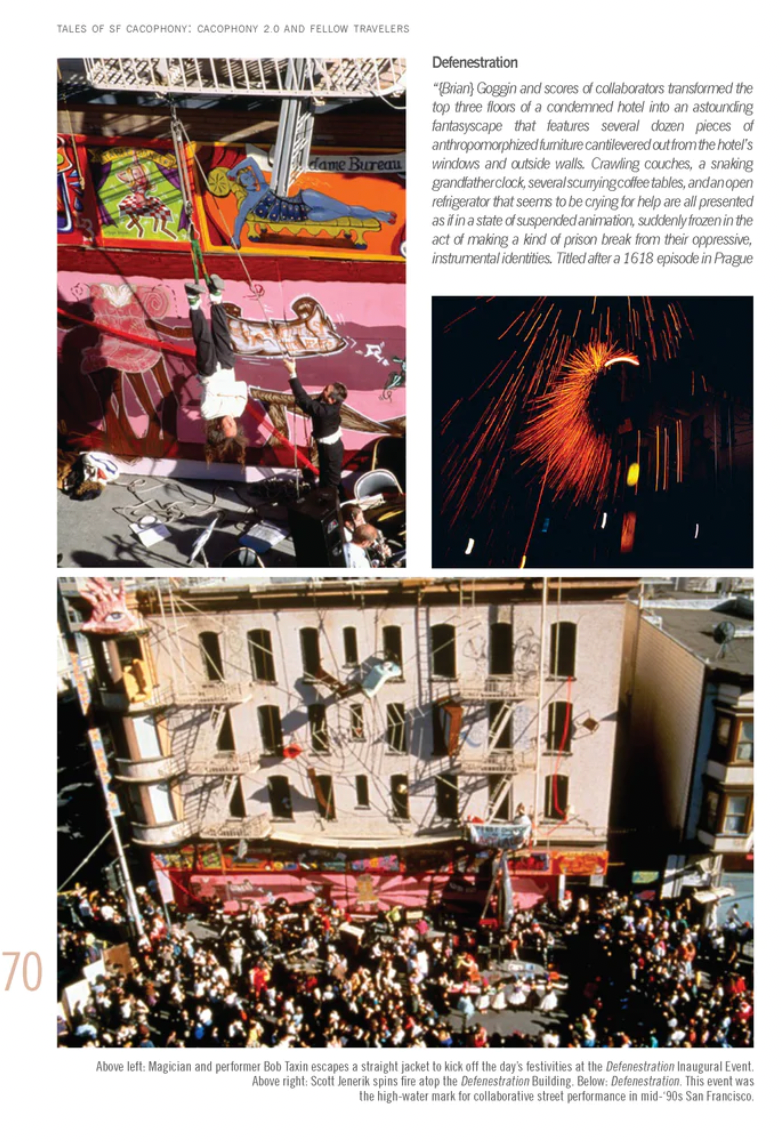 "Tales of the Cacophony Society" John Law, Kevin Evans, Carrie Galbraitgh