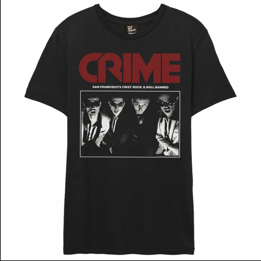 Rock Roll Repeat "CRIME: Band" Tee