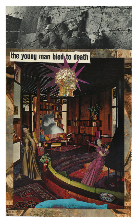 Usual Dosage Inc “The Young Man Bled To Death” Print (2020)