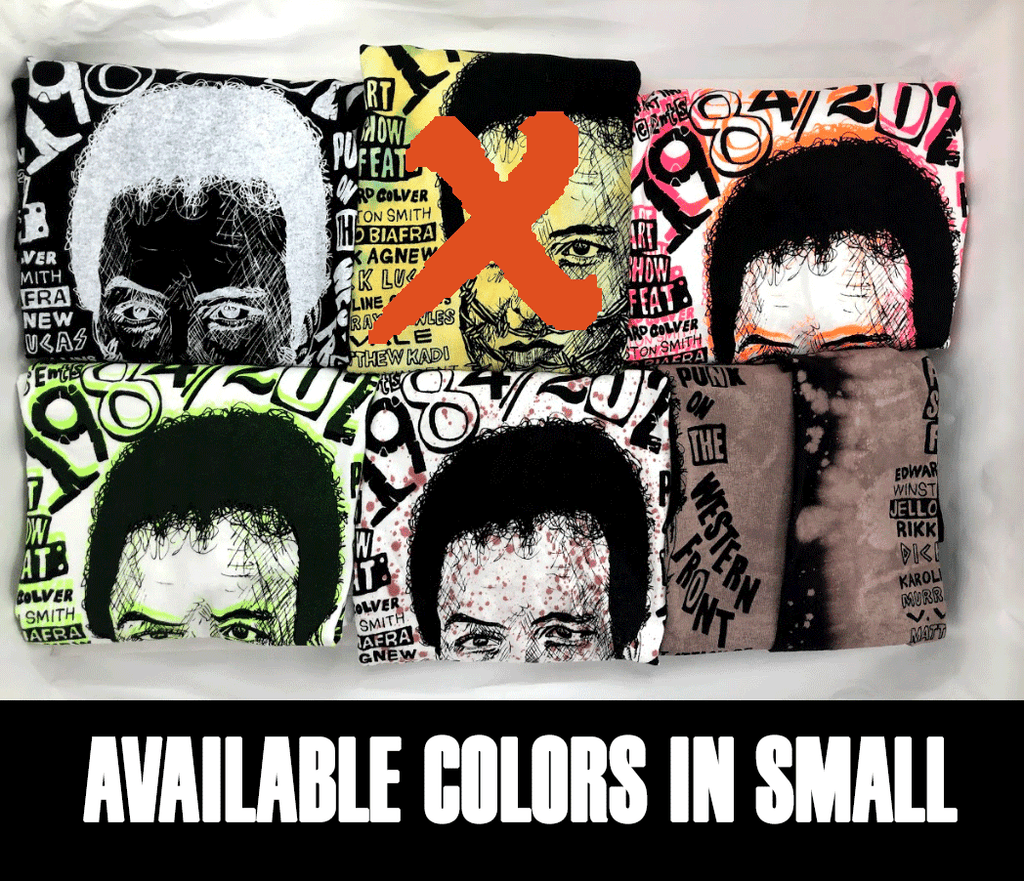 Jason Ruggles "Welcome to 1984//2020: Punk on the Western Front" T-shirt