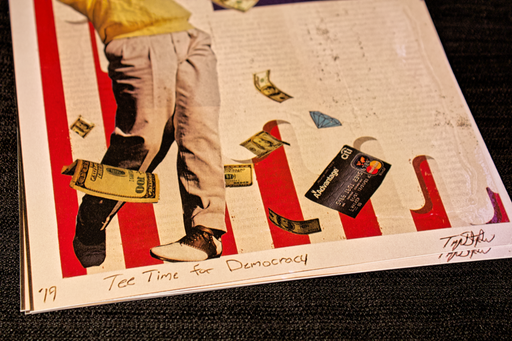 Sour Steve "Tee Time for Democracy" Print (2020)