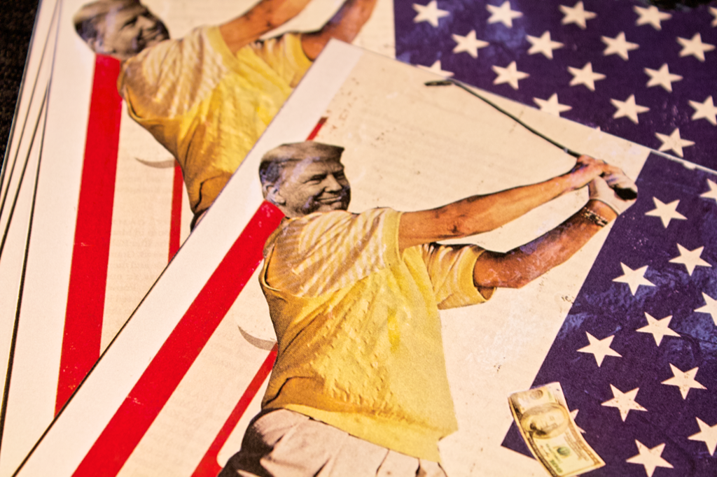 Sour Steve "Tee Time for Democracy" Print (2020)