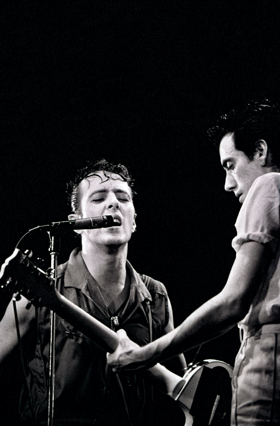 Steve Rapport "Joe Strummer and Mick Jones of The Clash / The Lyceum" (1981)