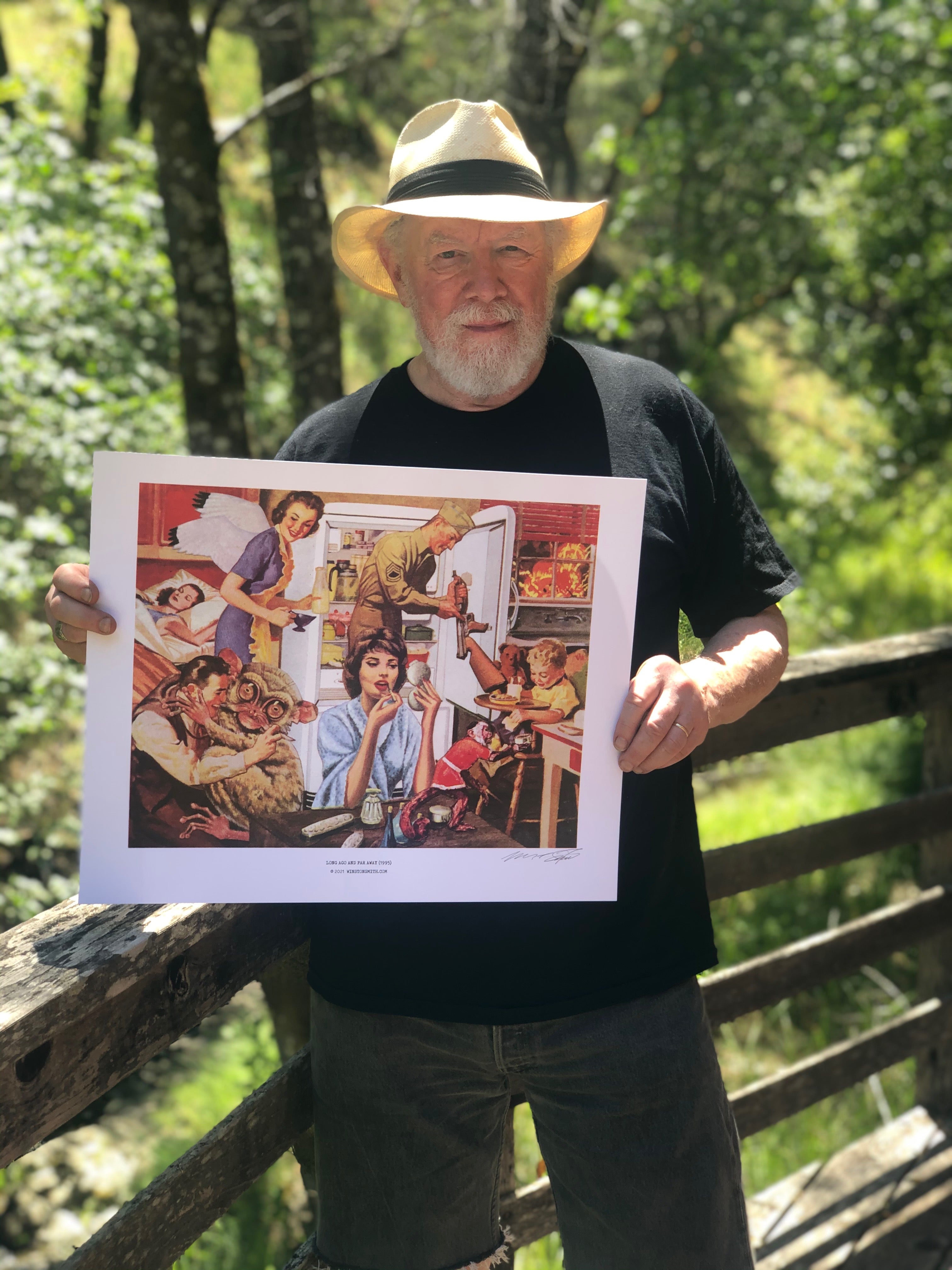 Winston Smith "Long Ago and Far Away" Print (1995/2020)