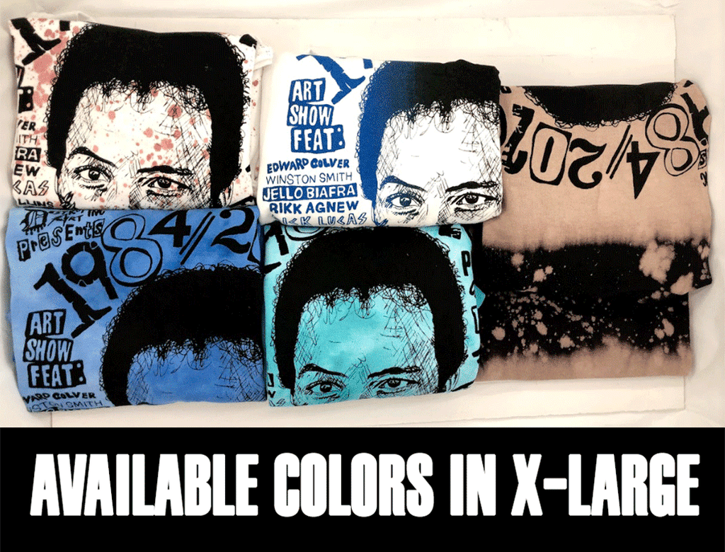 Jason Ruggles "Welcome to 1984//2020: Punk on the Western Front" T-shirt