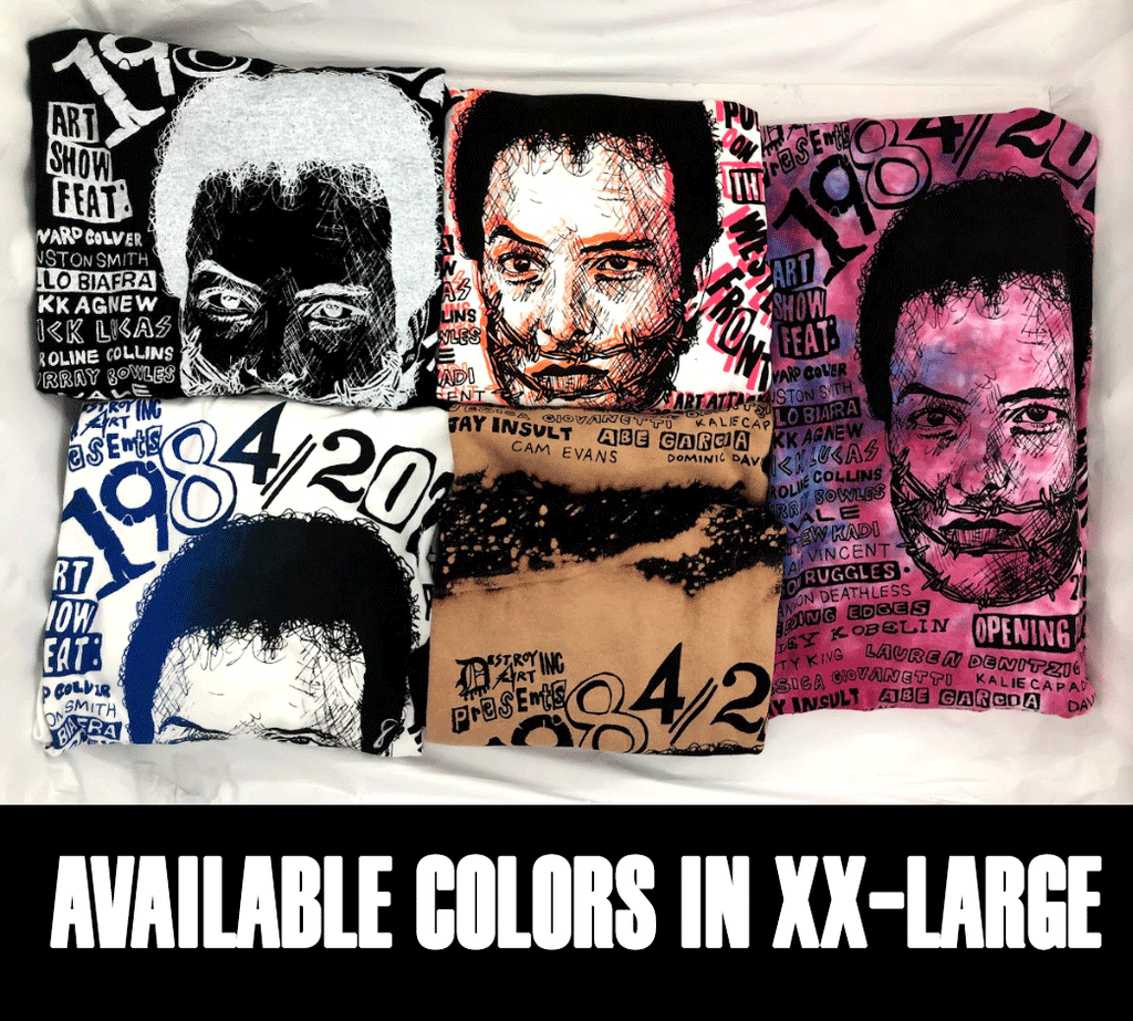 Jason Ruggles "Welcome to 1984//2020: Punk on the Western Front" T-shirt