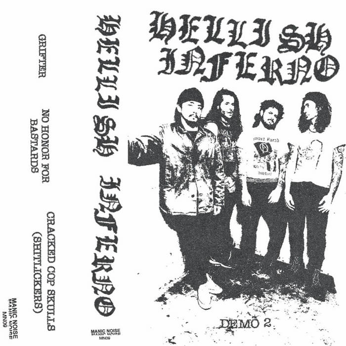 Hellish Inferno "Demo 2" Cassette Tapes