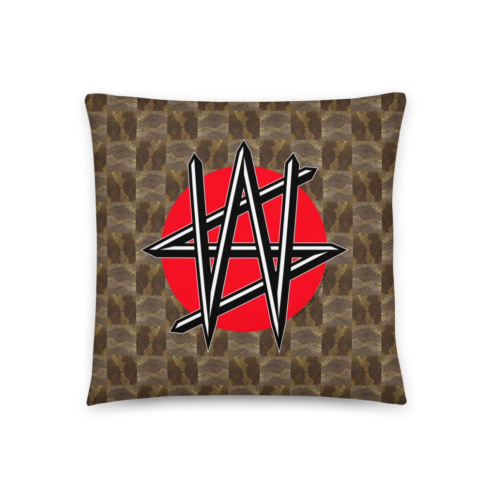 Winston Smith "Barbwire Snake" Pillow