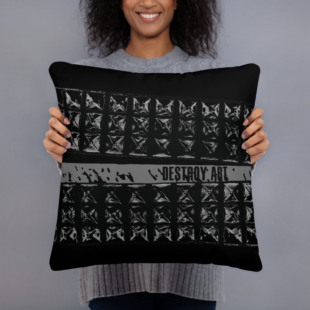 Destroy Art "Studs" Pillow