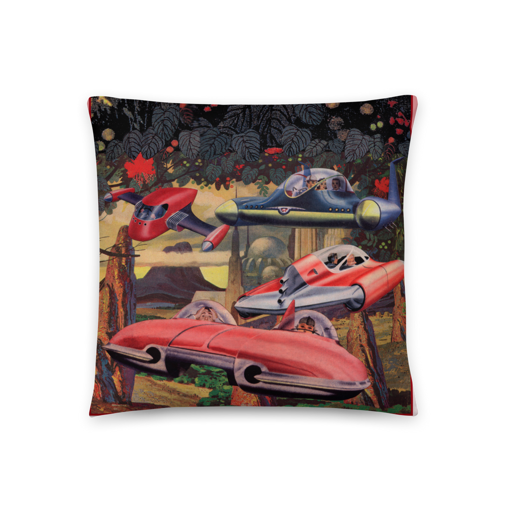 Winston Smith "Outta Control" Pillow