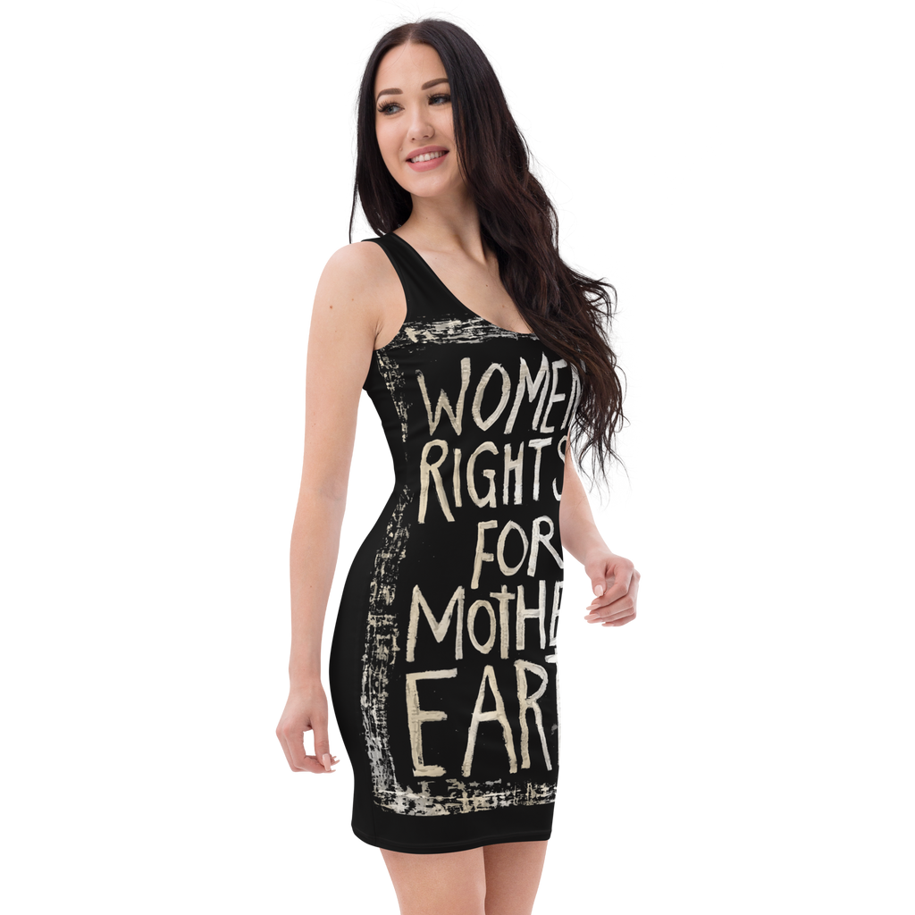 Gitane Demone "Women's Rights for Mother Earth" Dress