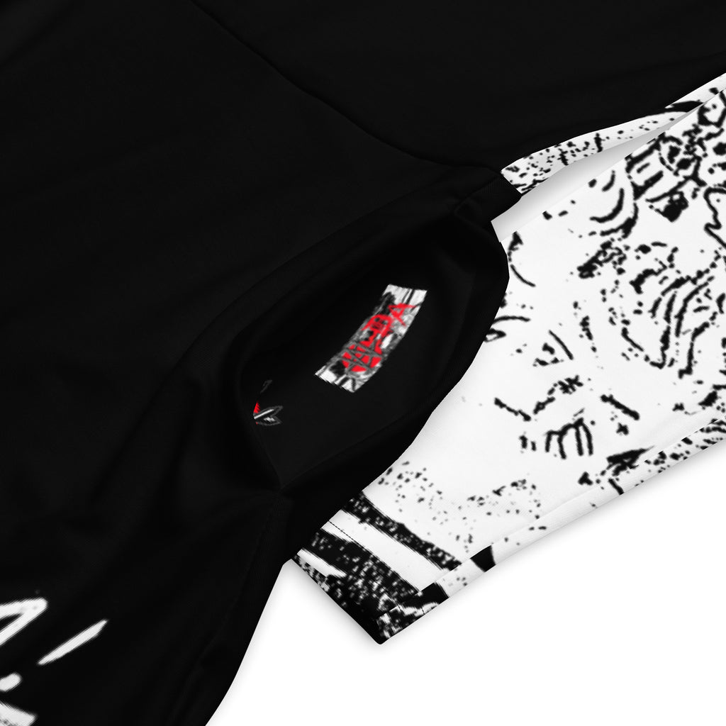 Winston Smith "Wargasm!" long sleeve midi dress