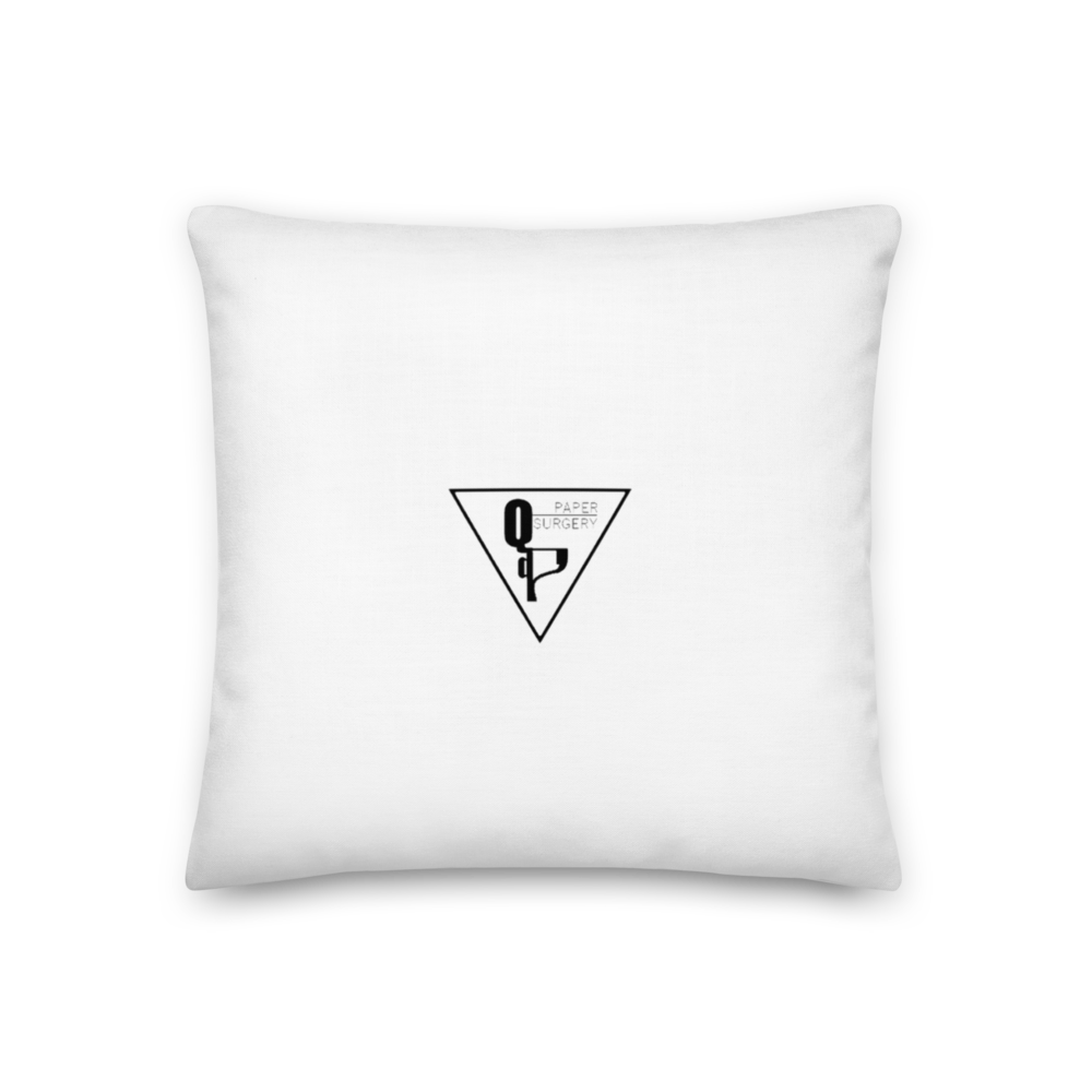 Paper Surgery "Portrait of Antonin Artaud" Premium Pillow