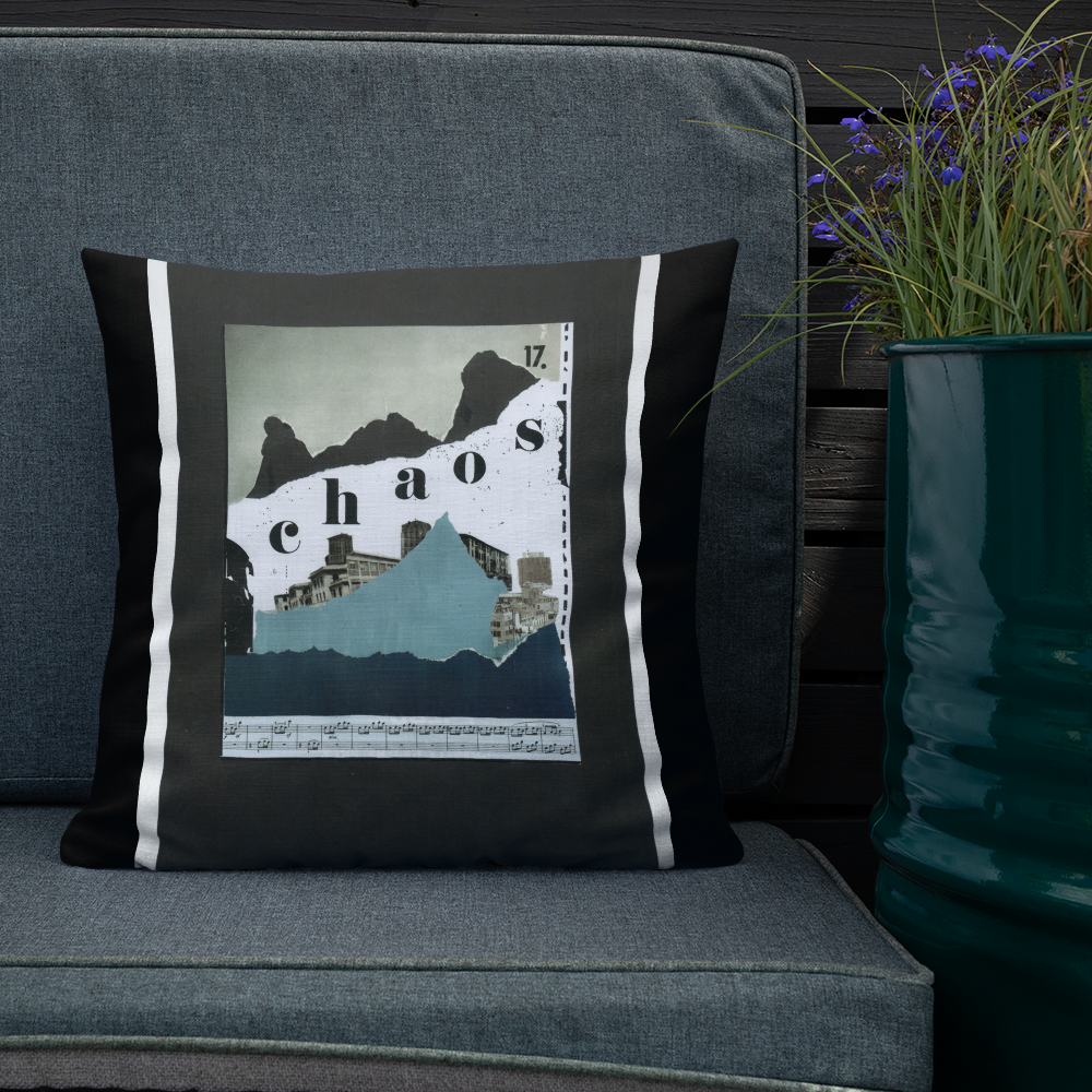 Paper Surgery "Chaos" Pillow