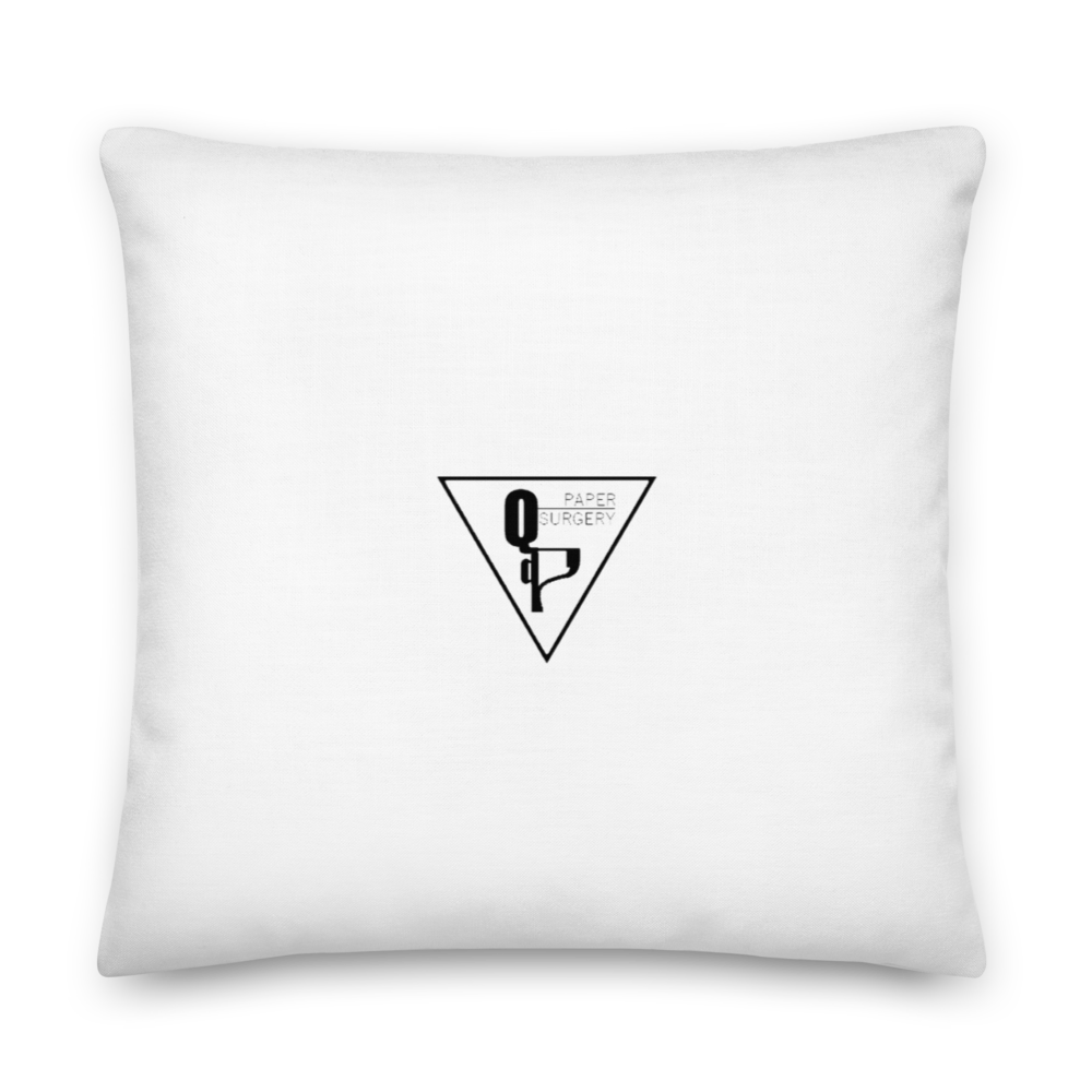 Paper Surgery "Portrait of Antonin Artaud" Premium Pillow