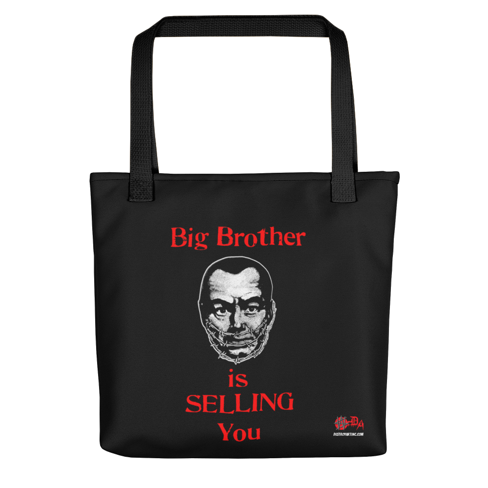 Winston Smith "Big Brother is Selling You" Tote Bag