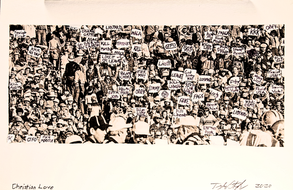 Sour Steve "Christian Love" Print (2020)