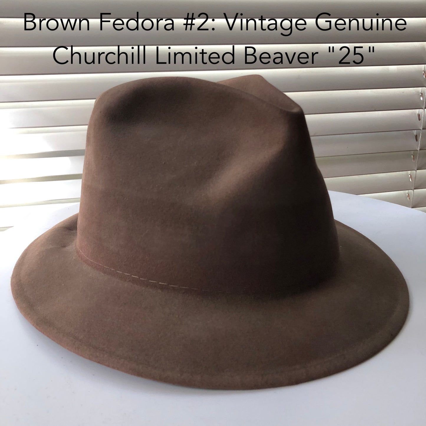 Winston Smith Vintage Fedora Hats