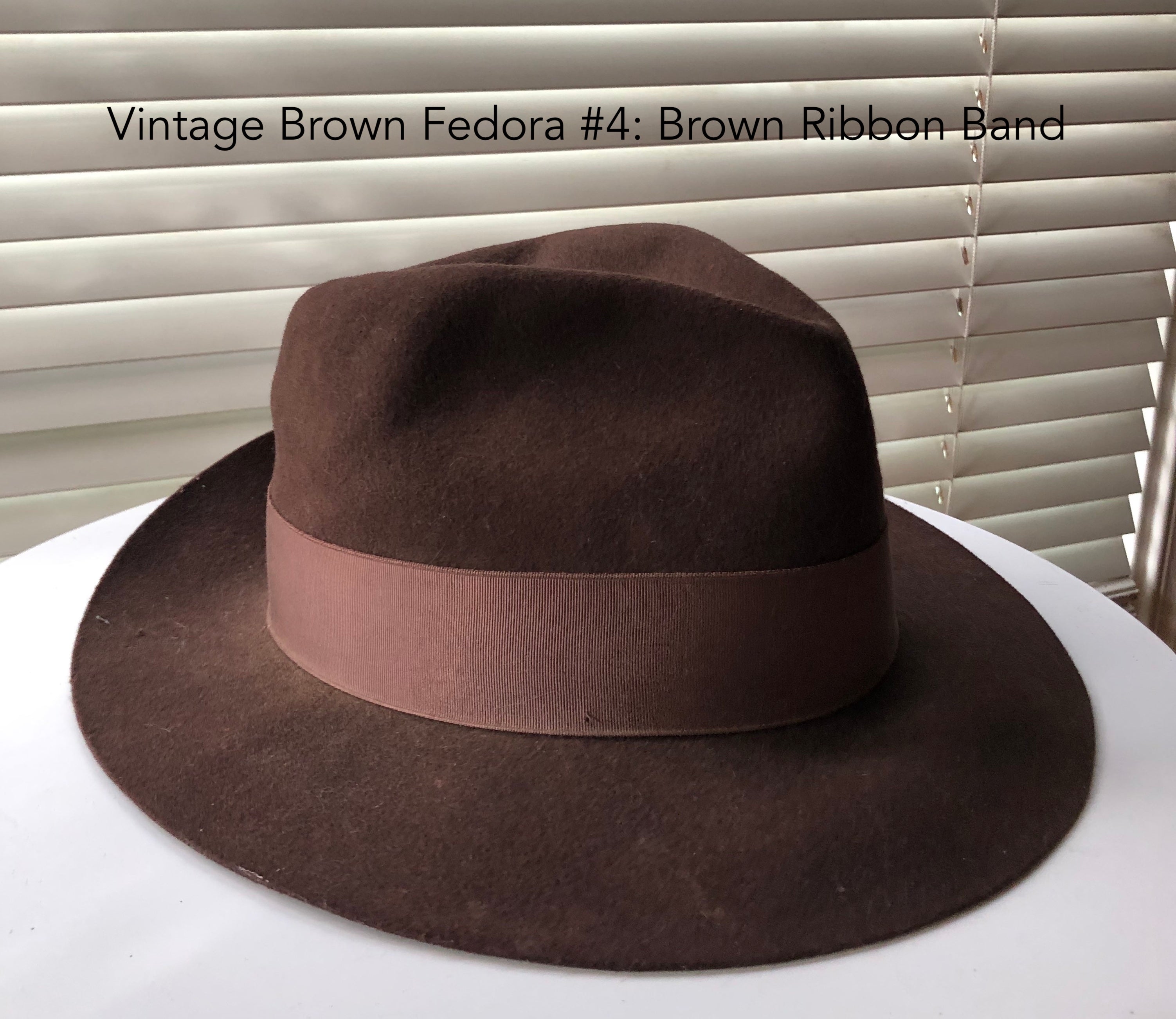 Winston Smith Vintage Fedora Hats