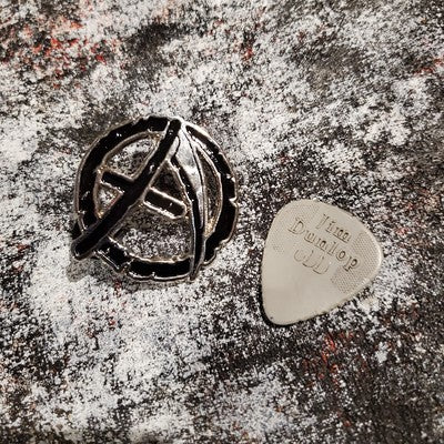 Korrosive "Anarchy Scythe" Enamel Pin