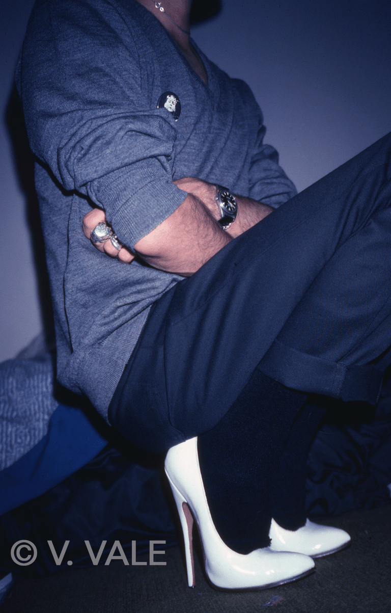 V. Vale "Genesis P-Orridge in High Heels #2" (UNK)
