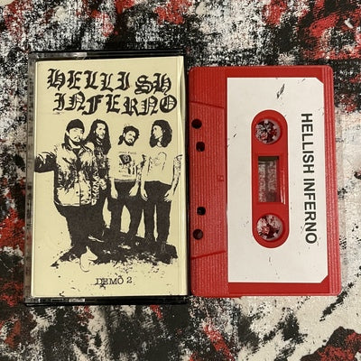 Hellish Inferno "Demo 2" Cassette Tapes