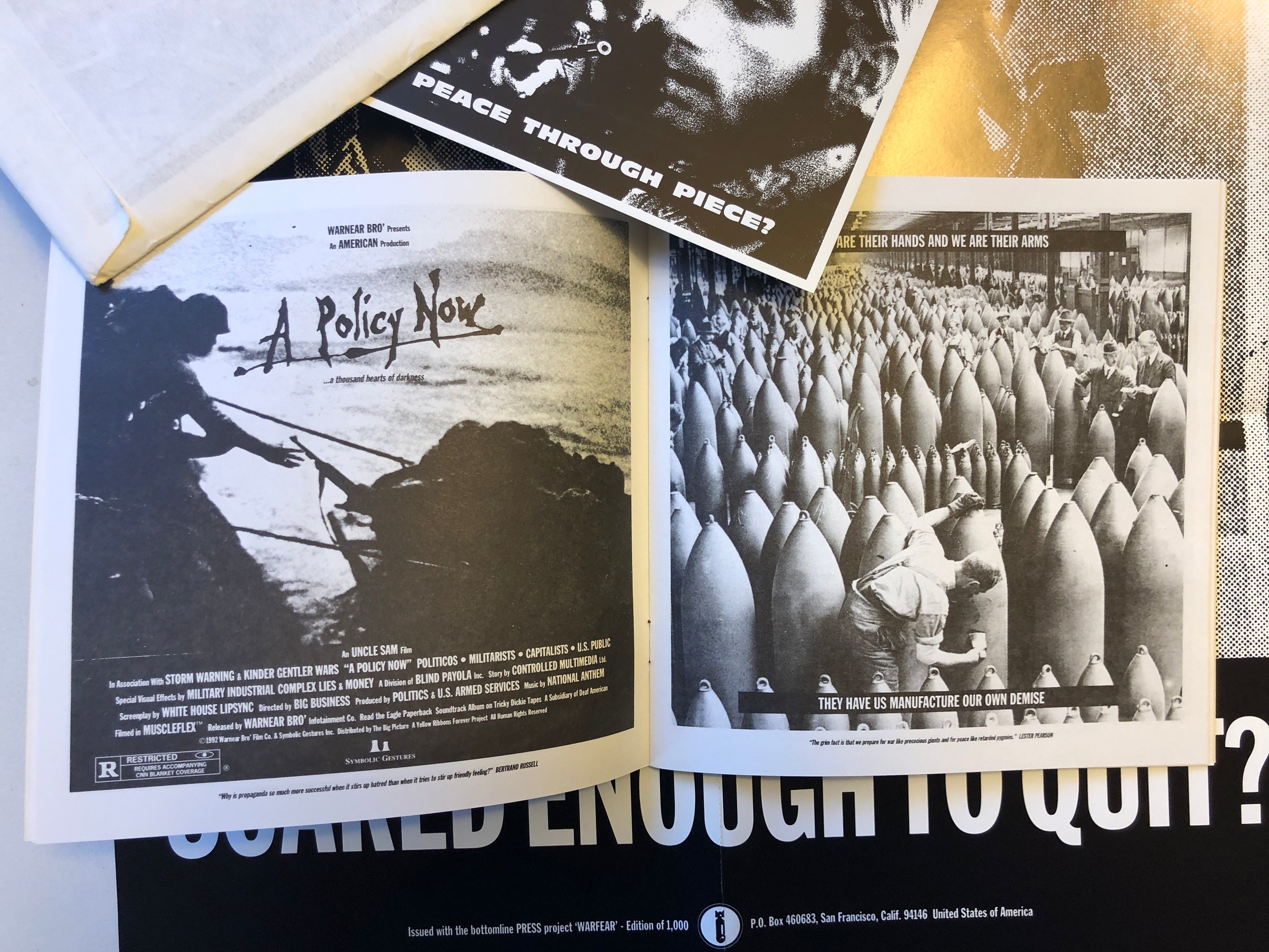 Stealworks "WARFEAR" Print Pack (1992)