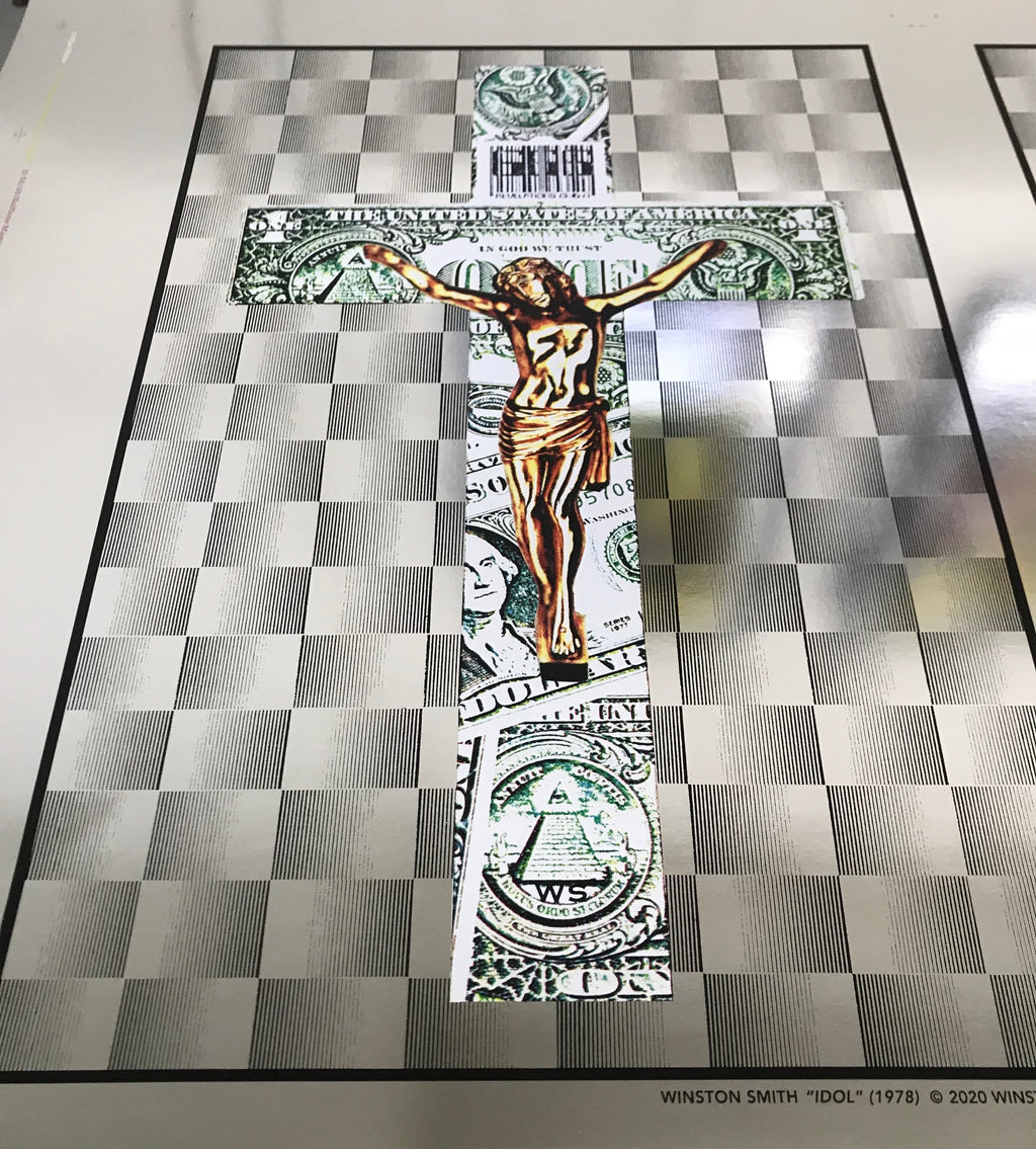 Winston Smith "Idol" Silver Foil (1978/2020) AP Print (LIMITED)