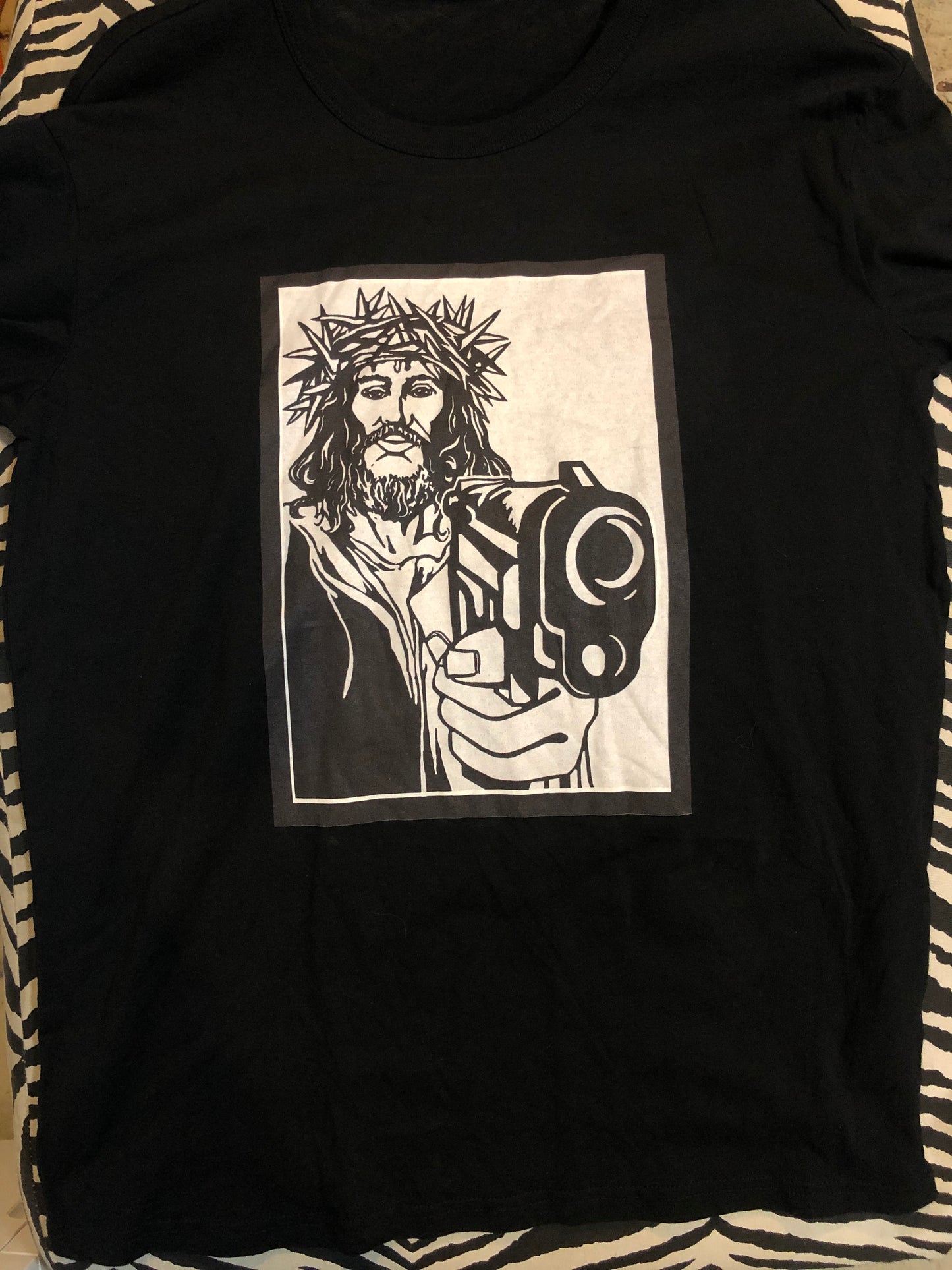 "Jesus & Gun" Vintage T-Shirt