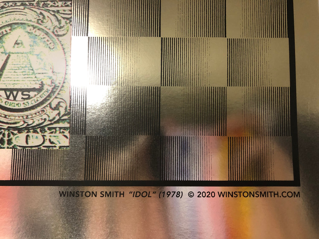 Winston Smith "Idol" Silver Foil (1978/2020) AP Print (LIMITED)