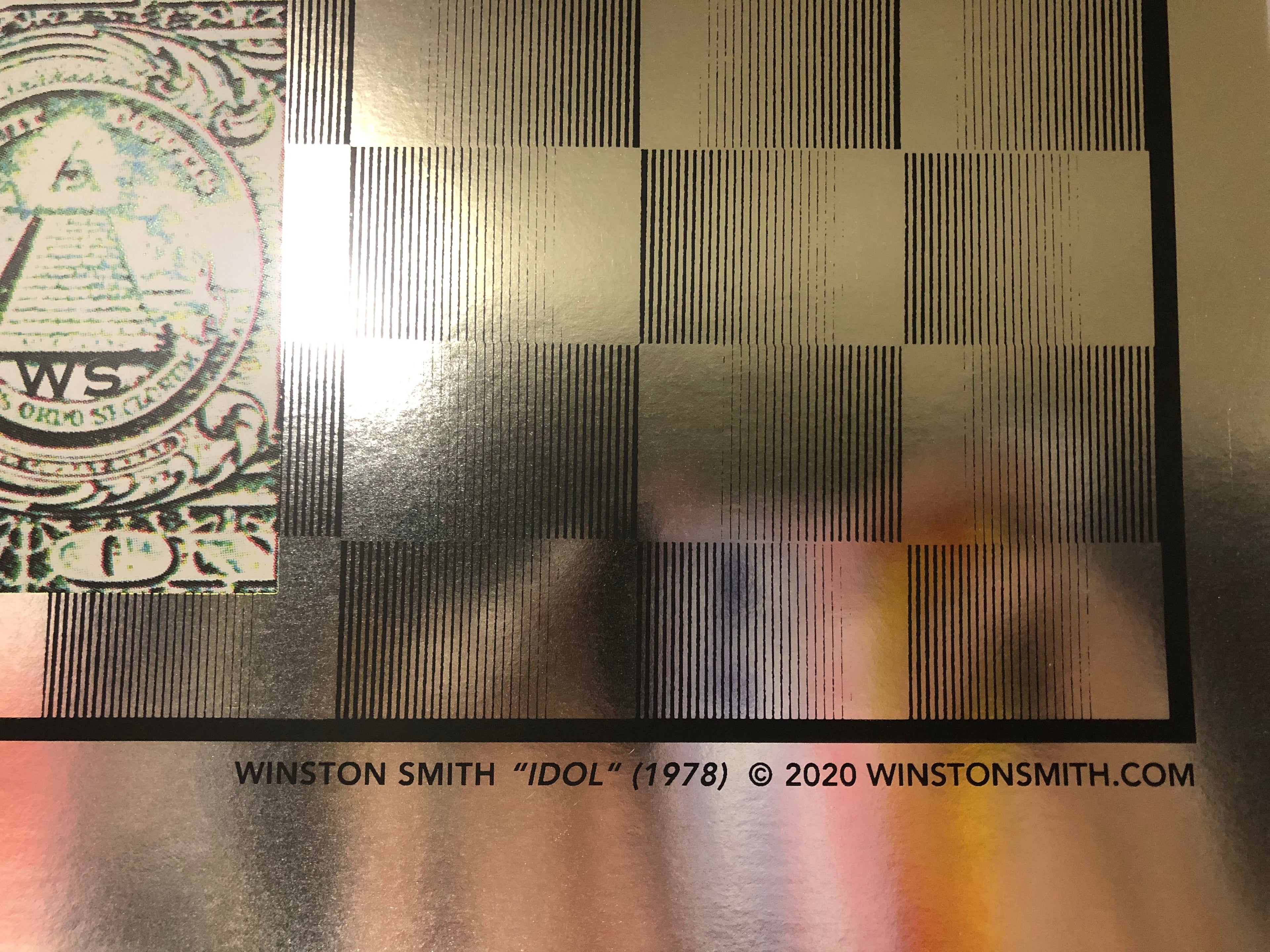 Winston Smith "Idol" Silver Foil (1978/2020) AP Print (LIMITED)