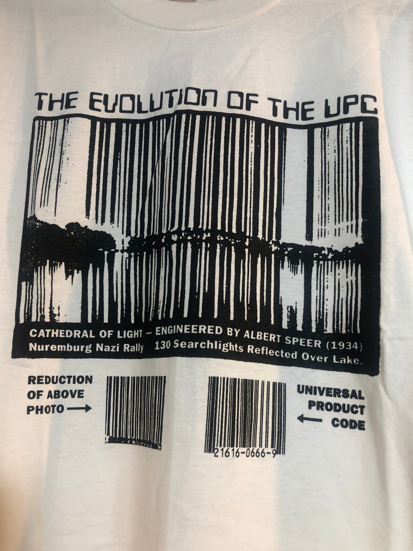 Winston Smith "Evolution of the UPC" Vintage T-Shirt